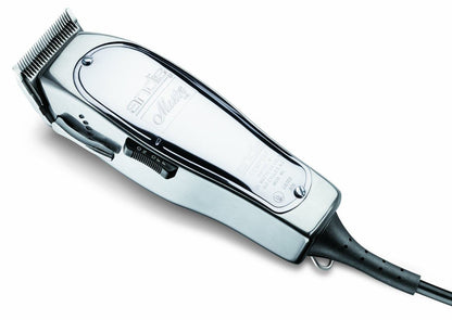 Andis Professional Master Adjustable Blade Hair Clipper, Silver, Chrome (01557)