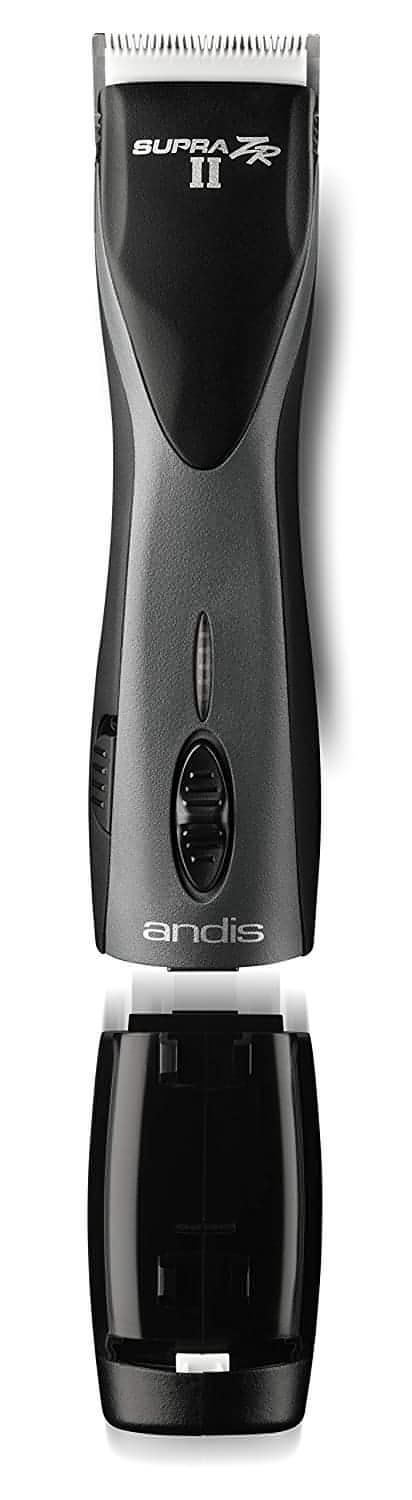 Andis Supra ZR II Cordless 5-Speed Detachable Blade Clipper With Lithium Ion Battery (79005)