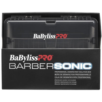 BaByliss Pro BarberSONIC Disinfectant Box + Barbicide Disinfectant 64 oz