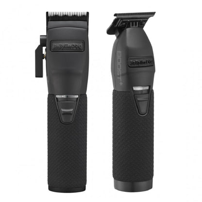 Babyliss Pro Boost+ Clipper Matte Black + Babyliss Pro Boost+ Trimmer Matte Black (Combo)