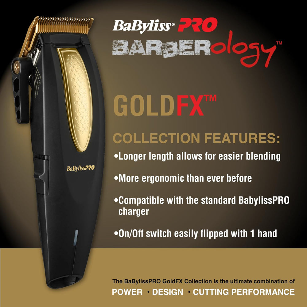 Babyliss Pro Cord-Cordless Lithium FX+ Ergonomic Clipper