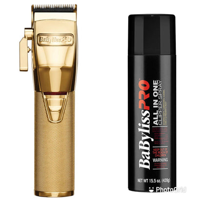 BaByliss Pro FX Clippers - FX870 (Black, Gold, Rose Gold, Silver) (Combo)