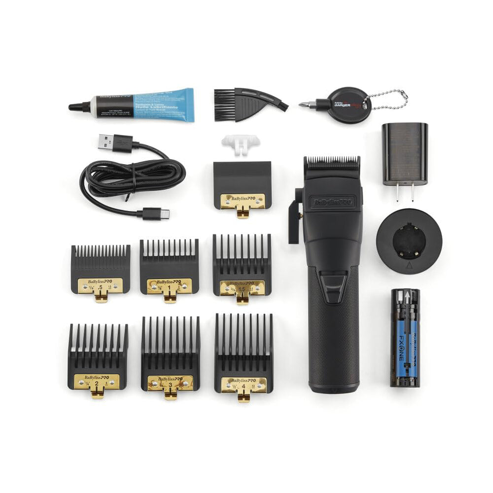 Babyliss Pro FXONE Gold/Black/Blue Cordless Clipper (#FX899)