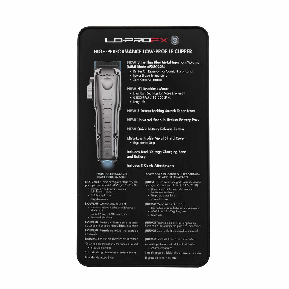 Babyliss Pro FXONE Lo-Pro Clipper (#FX829)