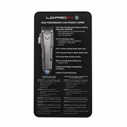 Babyliss Pro FXONE Lo-Pro Clipper + Trimmer (Combo) (#FX829 + #FX729)