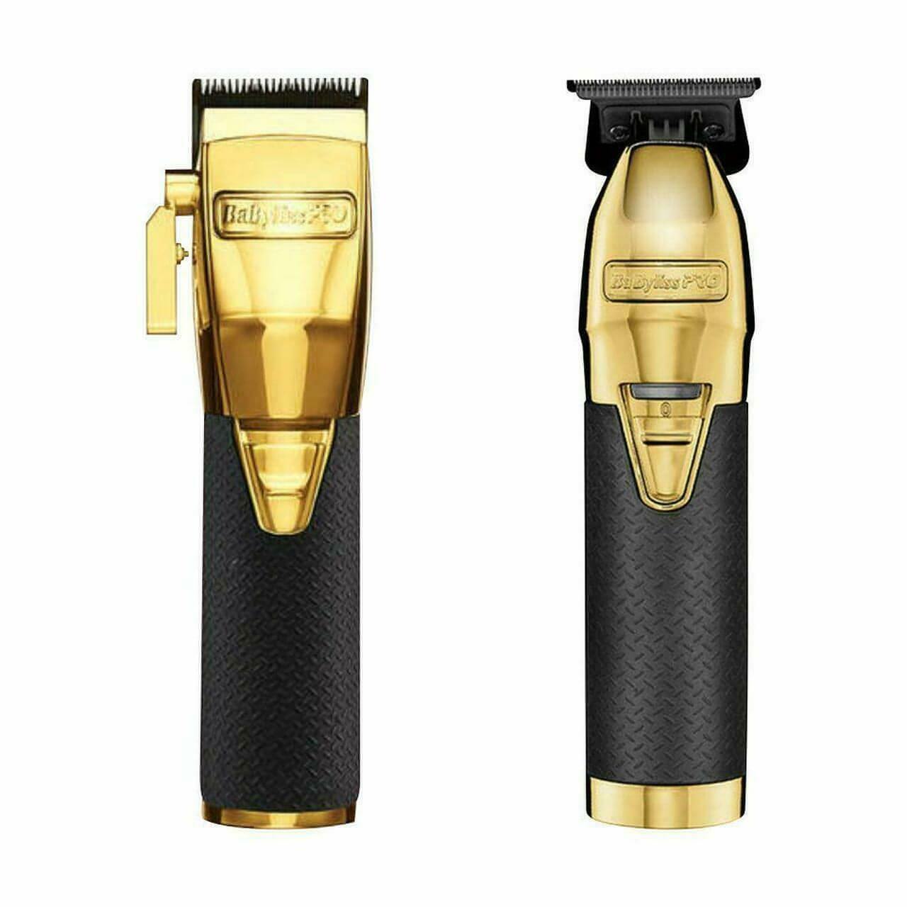 BaByliss PRO GOLDFX BOOST+ Clipper FX870GBP & Trimmer FXF787GBP (Combo)