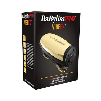 Babyliss Pro VibeFX Gold Cord/Cordless Massager #FXSSMG