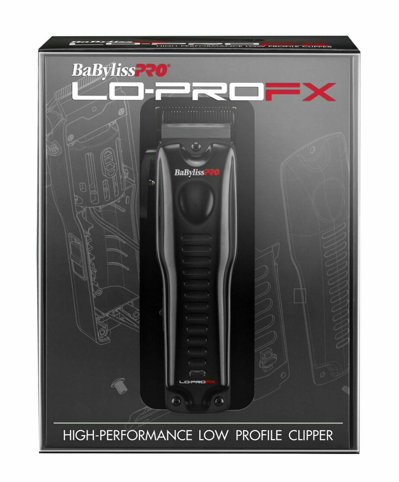 BaBylissPRO® LO-PROFX High Performance Low Profile Clipper (FX825)