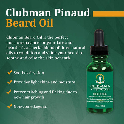 Clubman Pinaud Beard Oil 1oz