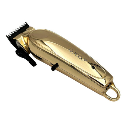 Cocco Pro All Metal Hair Clipper & Trimmer Combo - Gold (Dual Voltage)