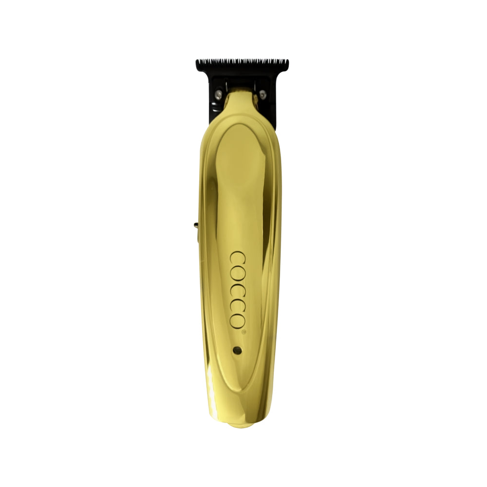 Cocco Pro All Metal Hair Clipper & Trimmer Combo - Gold (Dual Voltage)