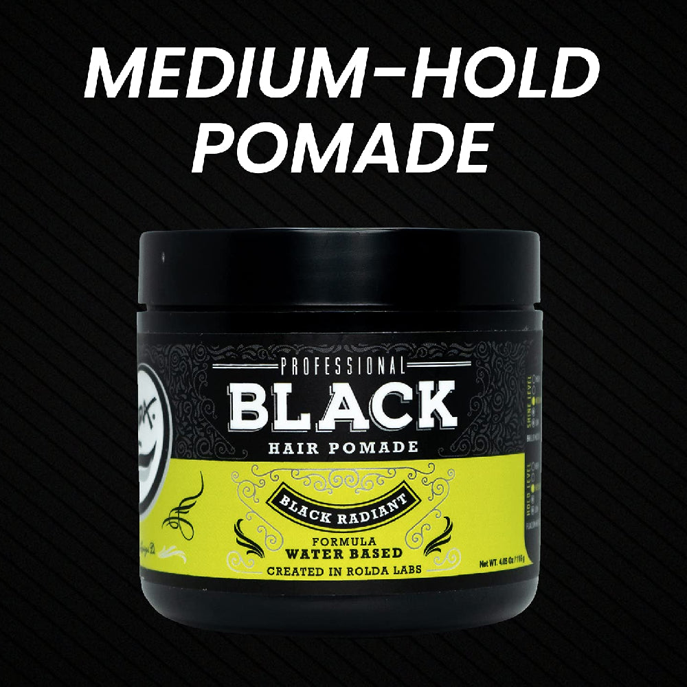 Rolda Hair Pomade "Black" Medium Hold & Shine