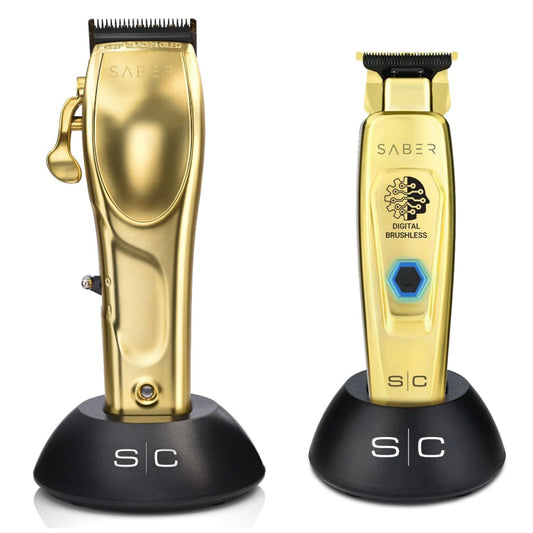 StyleCraft Saber Cordless Clipper + StyleCraft Saber Trimmer (Combo)