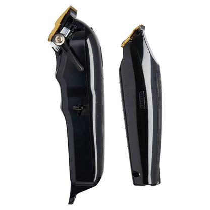 Wahl 5-Star Black/Gold Cordless Barber Combo – Cordless Magic Clip & Cordless Detailer #3025397